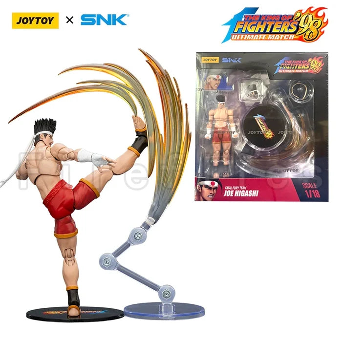1/18 JOYTOY Action Figure SNK KOF '98UM Fatal Fury Team Anime Model Collection Toy For Gift