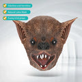 1PC super realistic bat mask, Halloween party costume mask, role-playing props, latex material
