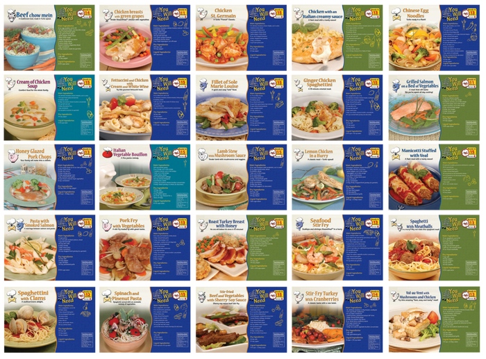 25 Pack - Meals Made In Under 15-Minutes