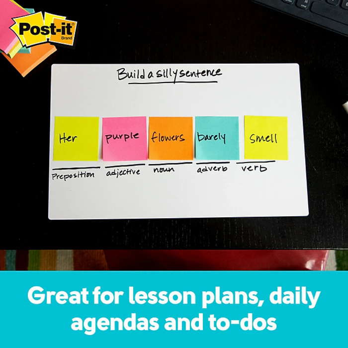 3M Post-it® Dry Erase Super Sticky Sheets | 7 x 11.3 inches