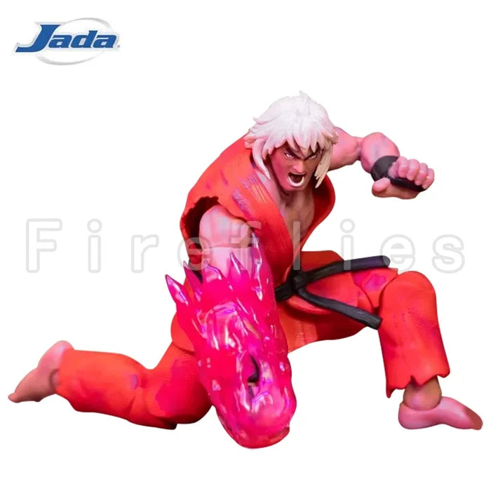 6inches Jada Toys 1/12 Ultra Street Fighter II: The Final Challengers Violent Ken Anime Model For Gift