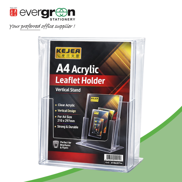 Acrylic Leaflet Holder A4 Vertical