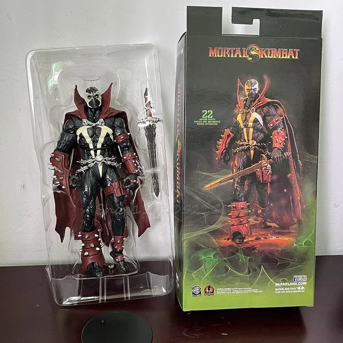 Anime Mortal Kombat Spawn with Sword Action Figure Model Decoration Christmas Birthday Gifts