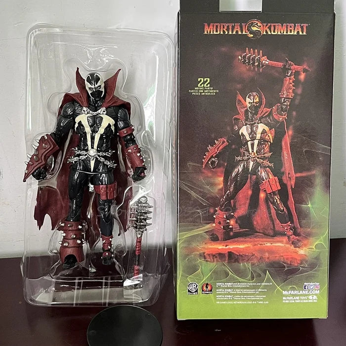 Anime Mortal Kombat Spawn with Sword Action Figure Model Decoration Christmas Birthday Gifts