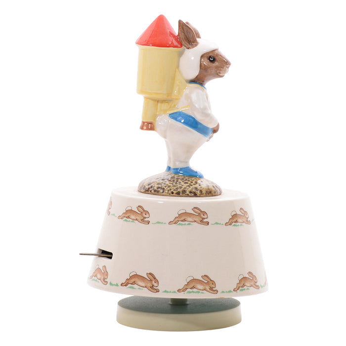 Astro Rocket Man Bunnykins music box