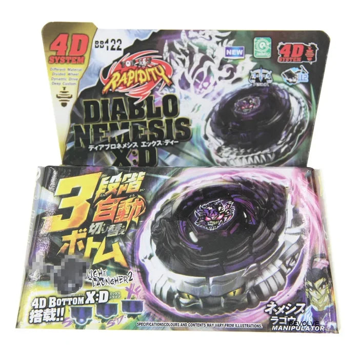 B-X TOUPIE BURST BEYBLADE jet wyvern Flash Sagittario 230WD  BB126 WITH LAUNCHER