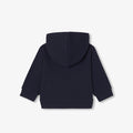 Baby boy fleece zip-up sweatshirt