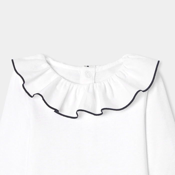 Baby girl bodysuit in cotton jersey