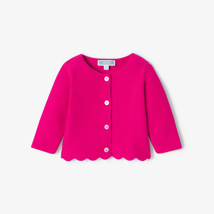 Baby girl cotton cardigan