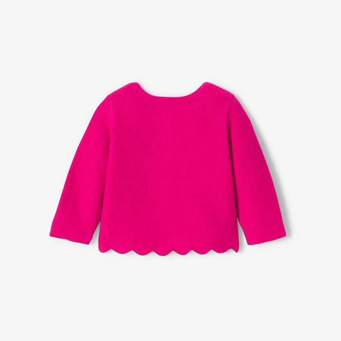 Baby girl cotton cardigan
