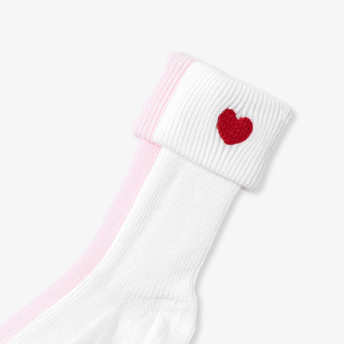 Baby girl duo of socks