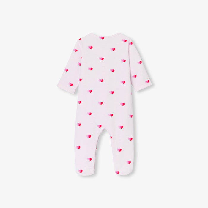 Baby girl fleece pyjamas