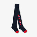 Baby girl heart tights