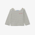 Baby girl lightweight fleece sailor top
