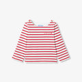 Baby girl lightweight fleece sailor top