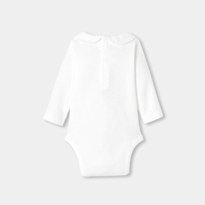 Baby girl long-sleeved cotton bodysuit