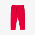 Baby girl trousers in milleraies velvet
