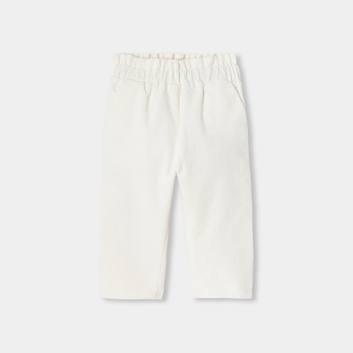 Baby girl velvet trousers
