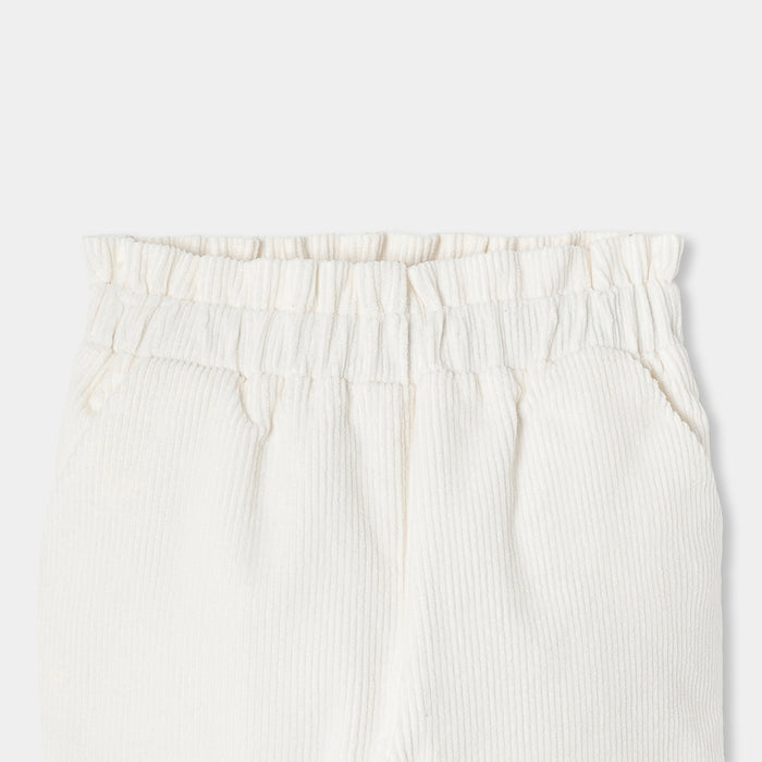 Baby girl velvet trousers