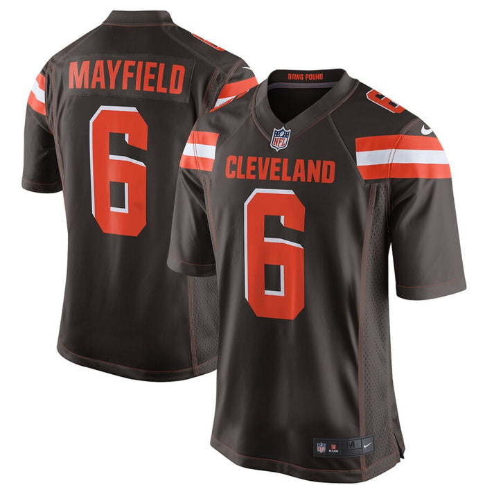 Nike Baker Mayfield Cleveland Browns Brown Game Jersey