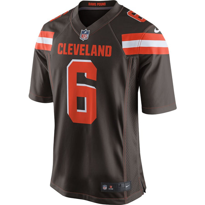Nike Baker Mayfield Cleveland Browns Brown Game Jersey