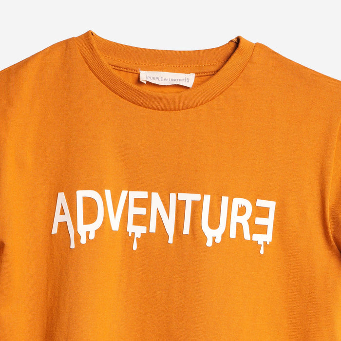 Boys Mustard Everyday Luxe Summer T-Shirt