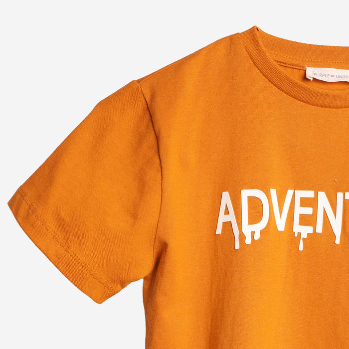 Boys Mustard Everyday Luxe Summer T-Shirt