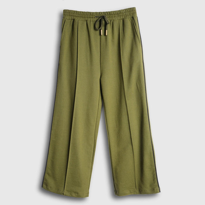 Boys Olive Easy Move Straight Fit Lower