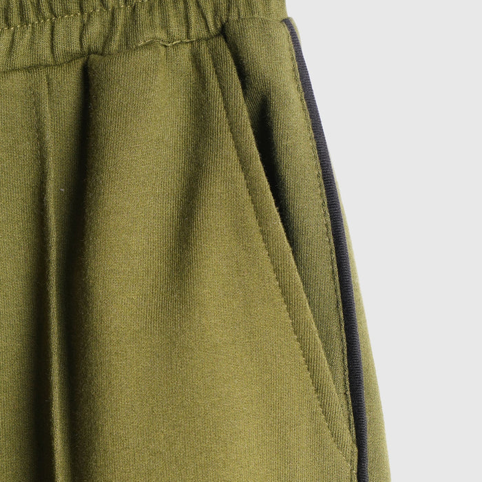 Boys Olive Easy Move Straight Fit Lower
