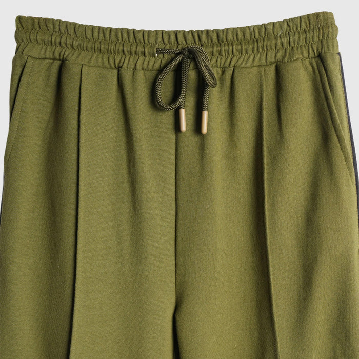 Boys Olive Easy Move Straight Fit Lower