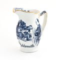 Burslem Blue Goldsmith House Pitcher
