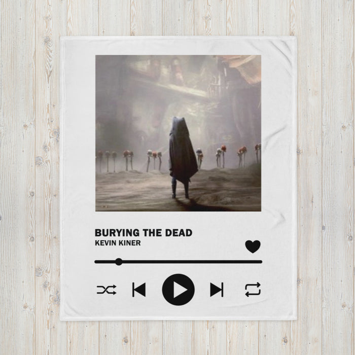 Burying the Dead Throw Blanket