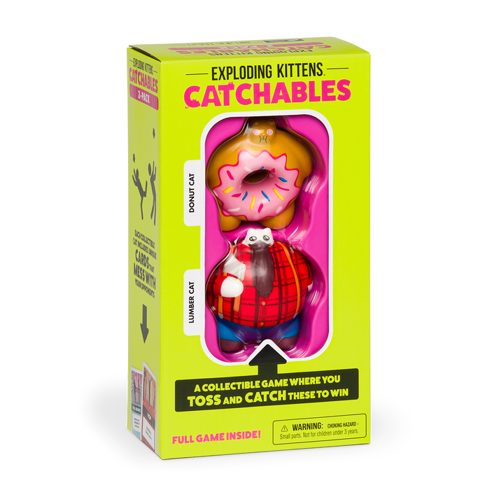Catchables Donut and Lumber 2-pack box at an angle