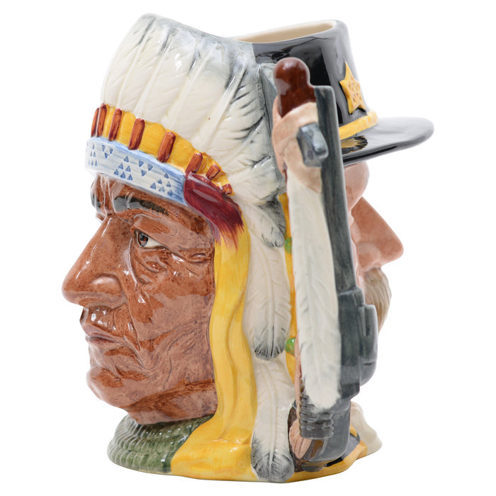 Chief Sitting Bull and George Armstrong Custer Brown Eyes
