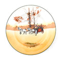 Coaching  Scene Plate 10.25"