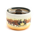 Coaching Scenes Tobacco Jar