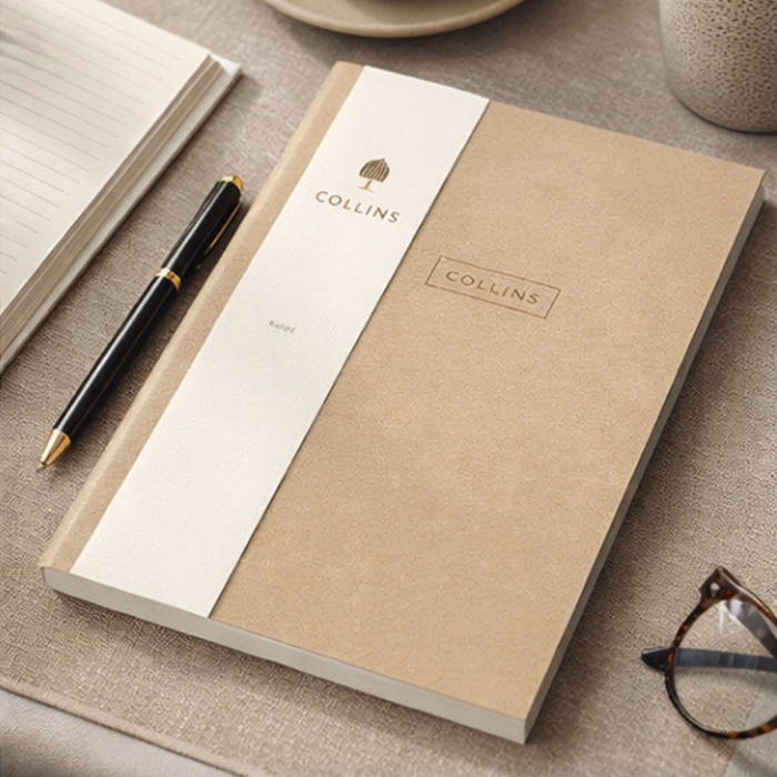 Collins Metropolitan B5 Ruled Notebook FSC Mix 70%