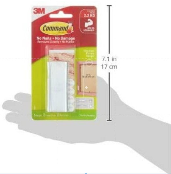 Command Sticky Nail Sawtooth Hanger, 5-Pound