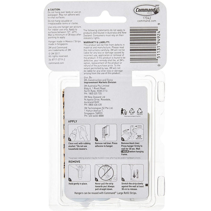 Command™ Wire-Backed Picture Hangers 17043VP