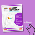 Copy Safe Pocket Sleeve/ sheet protector A4 Suremark 0.06mm/0.1mm