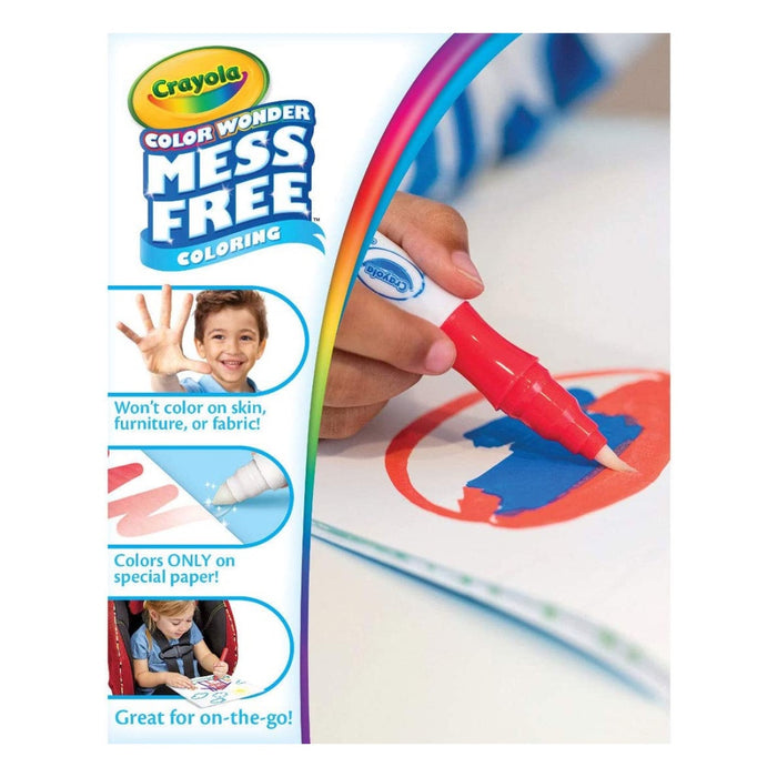 [SG] Crayola 752023 Color Wonder Mess Free Paintbrush Pens [Evergreen Stationery]