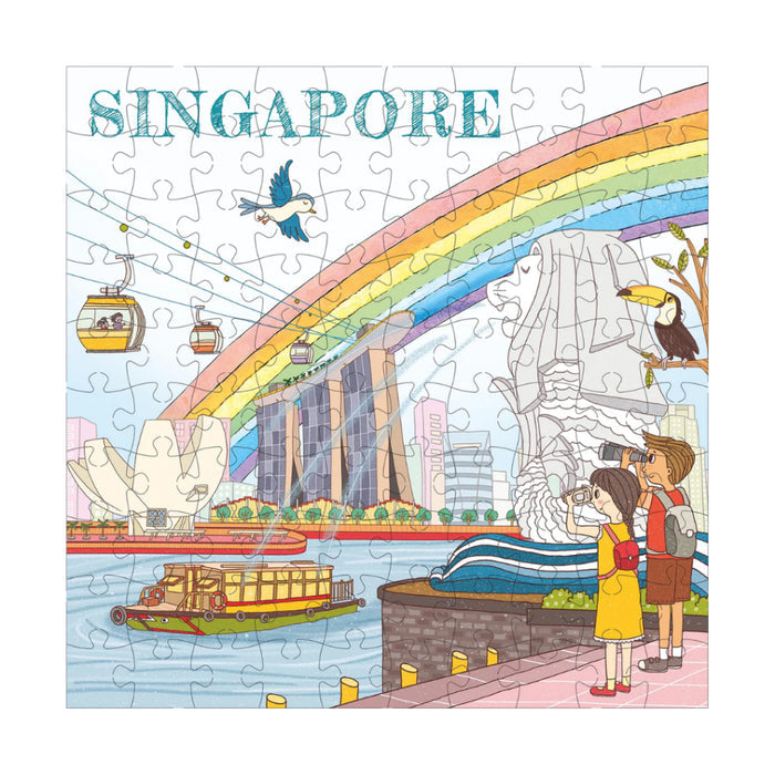 [SG] Crayola ABC Explore Singapore Puzzle [Evergreen Stationery]