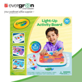 Crayola Activity Set Young Kids Light Up Activity Board Coloring Writing
