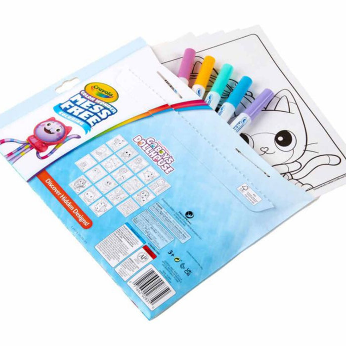 [SG] Crayola Color Wonder Mess Free Gabby's Dollhouse Coloring Set [Evergreen Stationery]