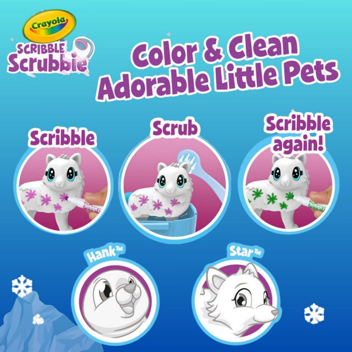 [SG] Crayola Scribble Scrubbie Pets Arctic Igloo Playset [Evergreen Stationery]