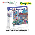[SG] Crayola Shophouses Puzzle [Evergreen Stationery]
