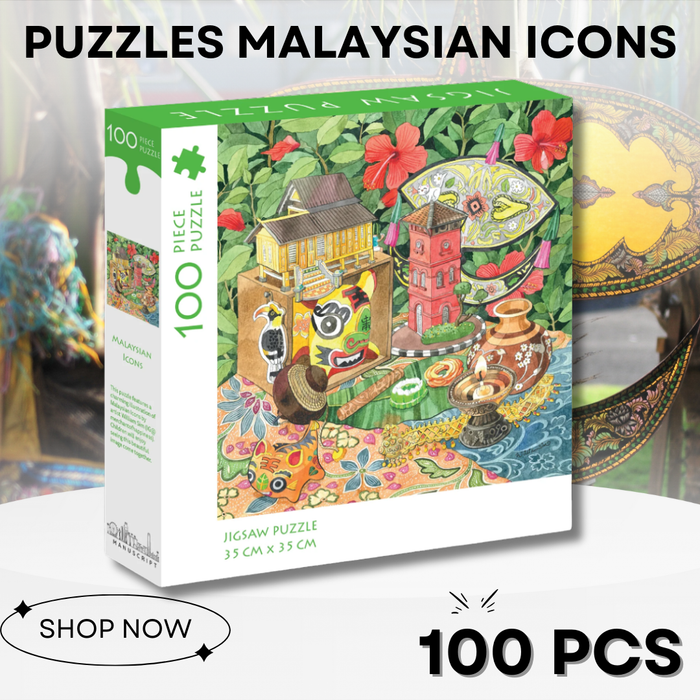 [SG] Crayola Singapore & Malaysia Jigsaw Puzzle [Evergreen Stationery]