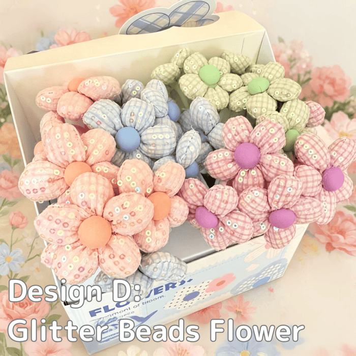 Glitter Beads Flower