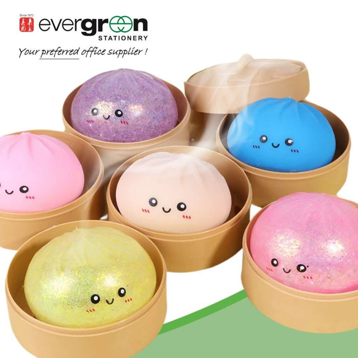 Cute Dumpling Bao Squishy Mystery Box  | Slow Rising Stress Relief Fidget Toy