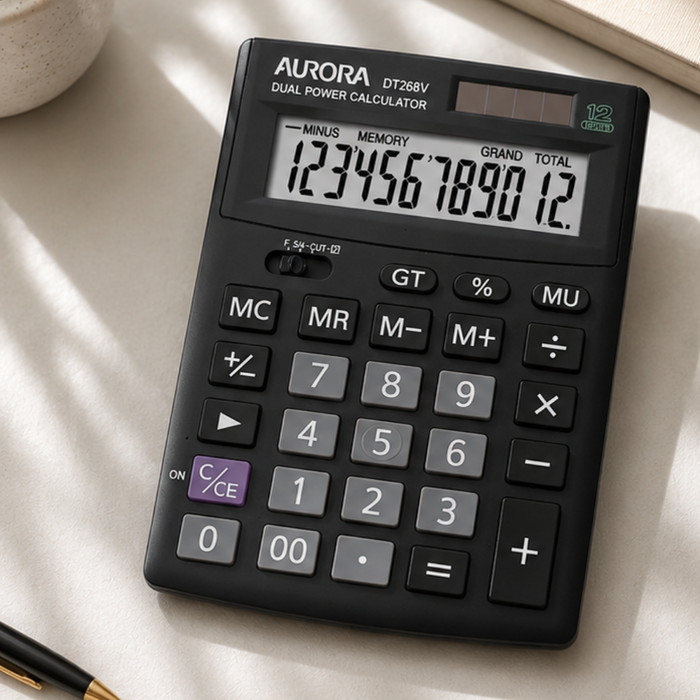 DDD Aurora Desktop Calculator DT268V